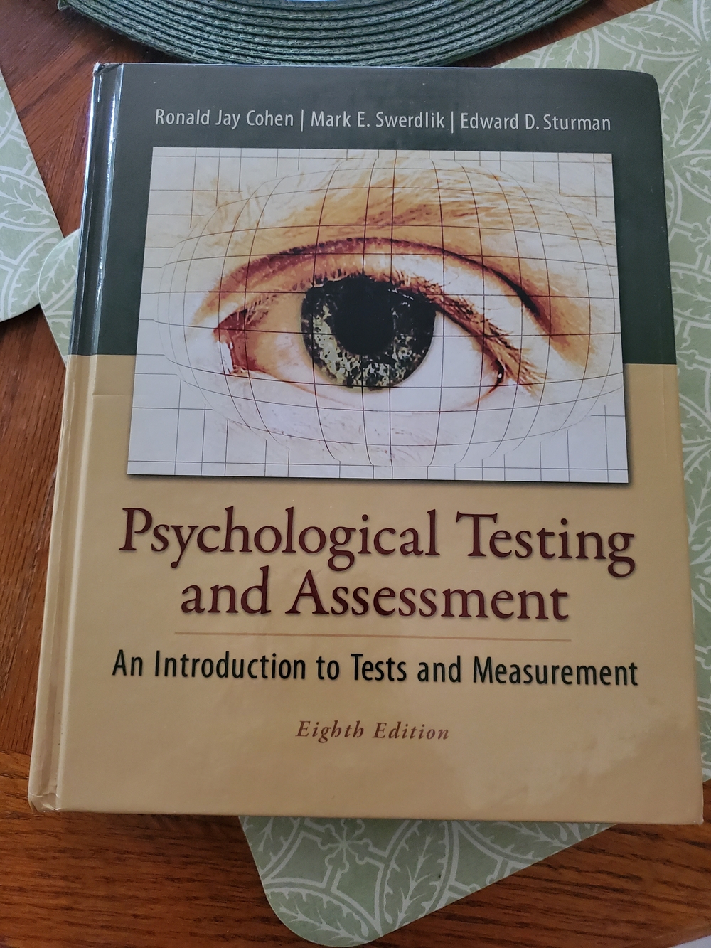 Psychological Testing and Assessment, Eighth Edition - HardCover Book